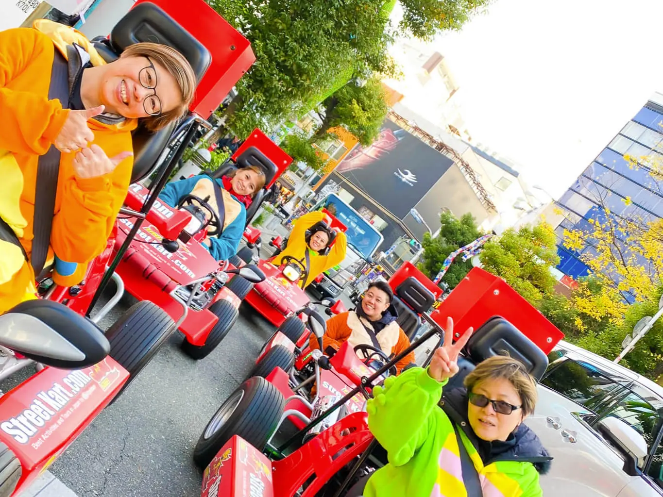 Real Life SuperHero Go-Karting Street